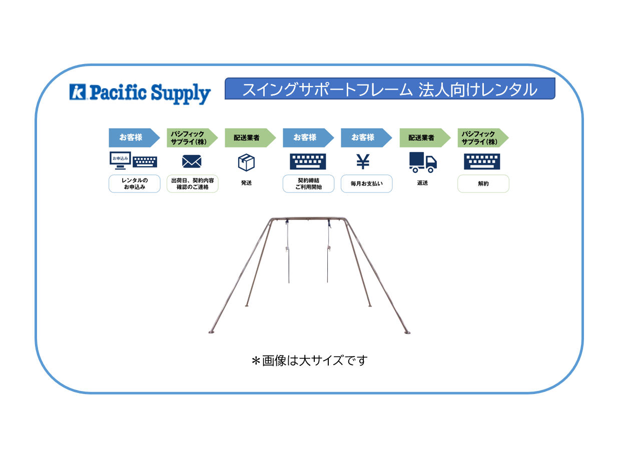 【法人向けレンタル】スイングサポートフレーム